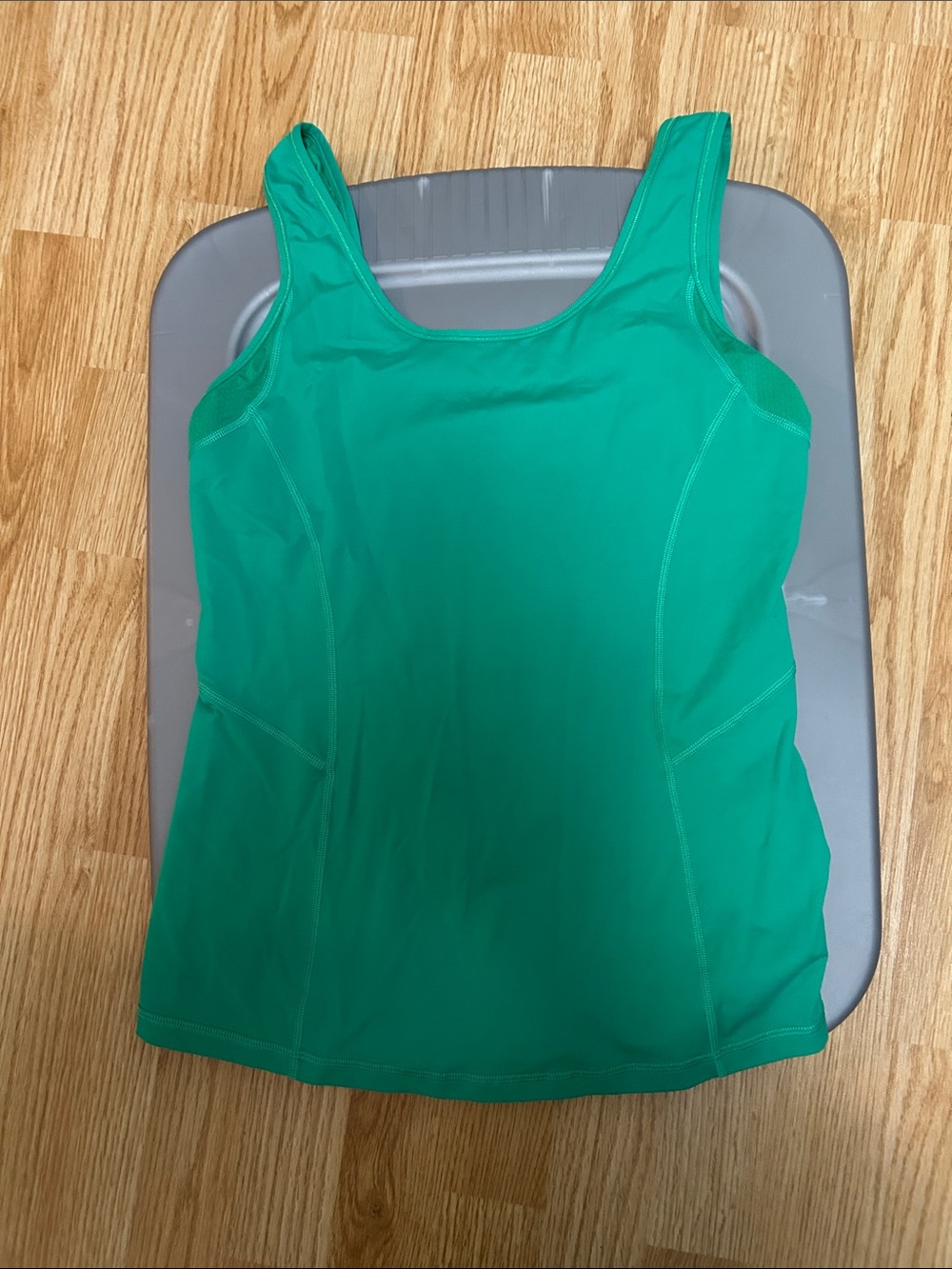 lululemon athletica Emerald Green Scoop Neck Tank